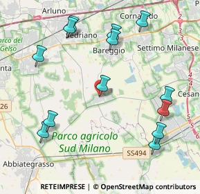 Mappa Piazza di San Giovanni, 20080 Cisliano MI, Italia (4.76462)