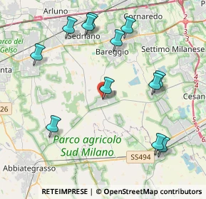 Mappa Piazza di San Giovanni, 20080 Cisliano MI, Italia (4.49333)