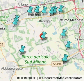 Mappa Piazza di San Giovanni, 20080 Cisliano MI, Italia (4.78294)