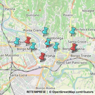 Mappa Lungadige Giacomo Matteotti, 37121 Verona VR, Italia (1.64909)