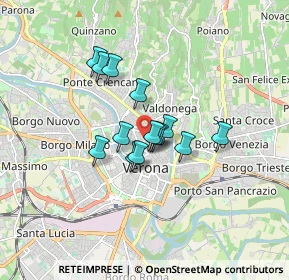 Mappa Lungadige Giacomo Matteotti, 37121 Verona VR, Italia (1.12714)