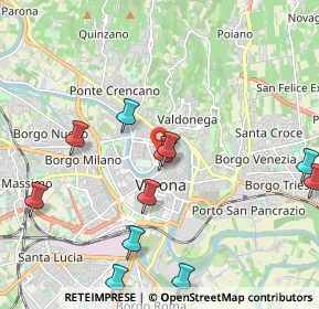 Mappa Lungadige Giacomo Matteotti, 37121 Verona VR, Italia (2.37545)