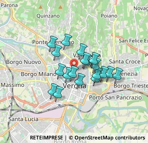 Mappa Lungadige Giacomo Matteotti, 37121 Verona VR, Italia (1.19842)