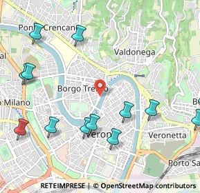 Mappa Lungadige Giacomo Matteotti, 37121 Verona VR, Italia (1.32692)