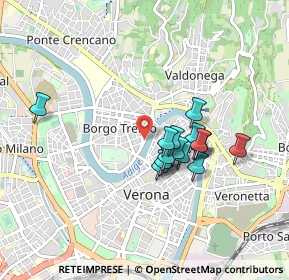 Mappa Lungadige Giacomo Matteotti, 37121 Verona VR, Italia (0.6925)