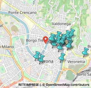 Mappa Lungadige Giacomo Matteotti, 37121 Verona VR, Italia (0.7535)