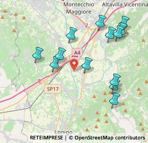 Mappa Contrada Frigon, 36054 San Bonifacio VR (4.16923)