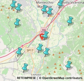 Mappa Contrada Frigon, 36054 San Bonifacio VR (5.17154)