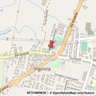 Mappa Via Pastore, 3, 35010 Vigonza, Padova (Veneto)