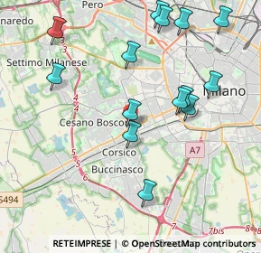 Mappa Via Lorenteggio, 20152 Milano MI, Italia (4.34143)