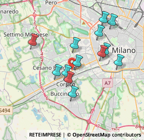 Mappa Via Lorenteggio, 20152 Milano MI, Italia (3.31308)