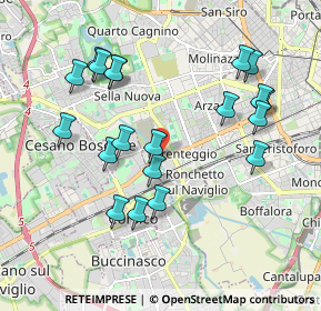 Mappa Via Lorenteggio, 20152 Milano MI, Italia (1.9785)