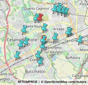 Mappa Via Lorenteggio, 20152 Milano MI, Italia (2.016)