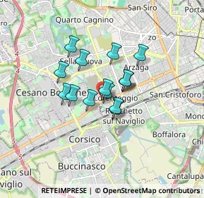 Mappa Via Lorenteggio, 20152 Milano MI, Italia (1.09533)