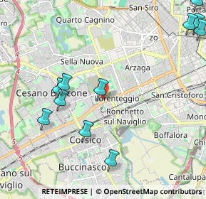 Mappa Via Lorenteggio, 20152 Milano MI, Italia (2.69)