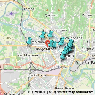 Mappa Via Cardinale Guglielmo Massaia, 37138 Verona VR, Italia (1.533)