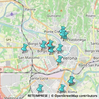 Mappa Via Cardinale Guglielmo Massaia, 37138 Verona VR, Italia (1.95923)