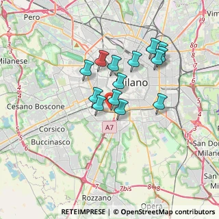Mappa Viale Romolo, 20143 Milano MI, Italia (2.895)