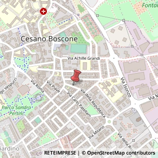 Mappa Via della Repubblica, 3, 20090 Cesano Boscone, Milano (Lombardia)
