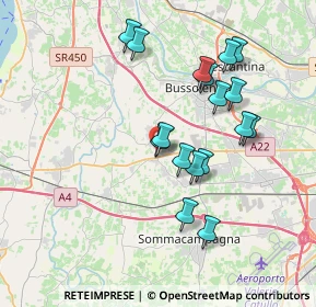 Mappa Via Ferrarina, 37060 Sona VR, Italia (3.45706)