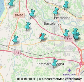 Mappa Via Ferrarina, 37060 Sona VR, Italia (5.115)