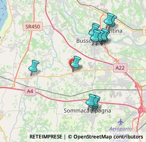 Mappa Via Ferrarina, 37060 Sona VR, Italia (4.05385)