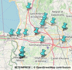 Mappa Via Ferrarina, 37060 Sona VR, Italia (8.9005)