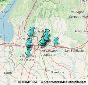 Mappa Via Achille Forti, 37121 Verona VR, Italia (6.7275)