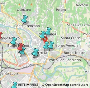 Mappa Via Achille Forti, 37121 Verona VR, Italia (2.25538)