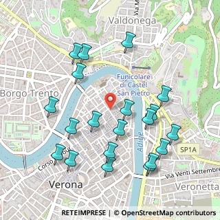 Mappa Via Achille Forti, 37121 Verona VR, Italia (0.54)