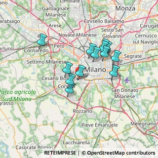 Mappa Via Lodovico Il Moro, 20143 Milano MI, Italia (5.74385)