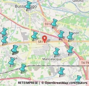 Mappa Via Festara Vecchia, 37012 Bussolengo VR, Italia (2.74533)