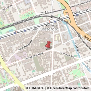 Mappa Via Giacomo Watt, 6, 20143 Milano, Milano (Lombardia)