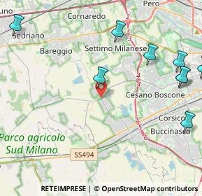 Mappa 20047 Cusago MI, Italia (7.394)