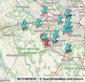 Mappa 20047 Cusago MI, Italia (7.74526)