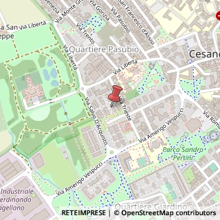 Mappa Piazza Generale Carlo Alberto dalla Chiesa, 4, 20090 Cesano Boscone, Milano (Lombardia)