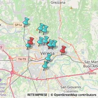 Mappa Via S. Mamaso, 37121 Verona VR, Italia (2.6125)