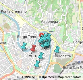 Mappa Via S. Mamaso, 37121 Verona VR, Italia (0.60571)
