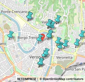 Mappa Via S. Mamaso, 37121 Verona VR, Italia (0.90789)