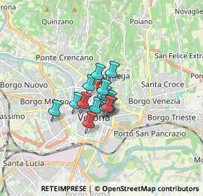Mappa Via S. Mamaso, 37121 Verona VR, Italia (0.85143)