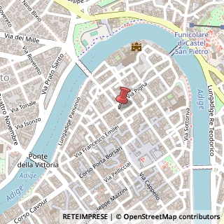Mappa Via Giuseppe Garibaldi, 10, 37121 Verona, Verona (Veneto)
