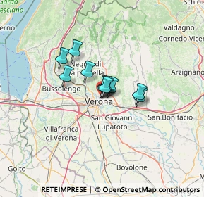 Mappa Interrato Redentore, 37129 Verona VR, Italia (6.68818)