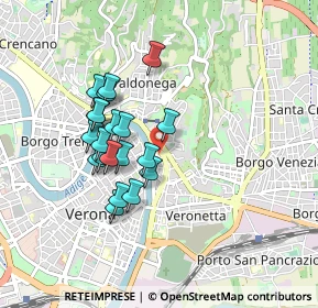 Mappa Interrato Redentore, 37129 Verona VR, Italia (0.744)