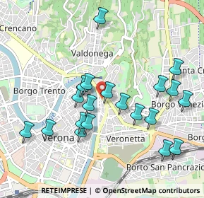 Mappa Interrato Redentore, 37129 Verona VR, Italia (0.989)