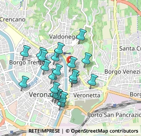 Mappa Interrato Redentore, 37129 Verona VR, Italia (0.7955)