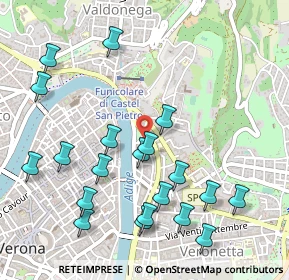 Mappa Interrato Redentore, 37129 Verona VR, Italia (0.5725)