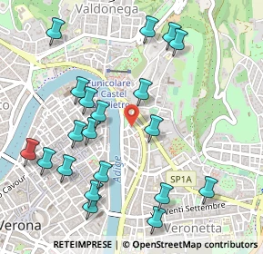 Mappa Interrato Redentore, 37129 Verona VR, Italia (0.5705)