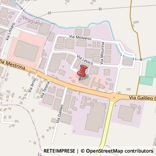 Mappa Via G. Galilei, 42, 35035 Mestrino, Padova (Veneto)