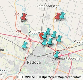 Mappa Via Domenichino, 35133 Padova PD, Italia (3.03923)