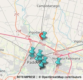 Mappa Via Domenichino, 35133 Padova PD, Italia (4.35417)